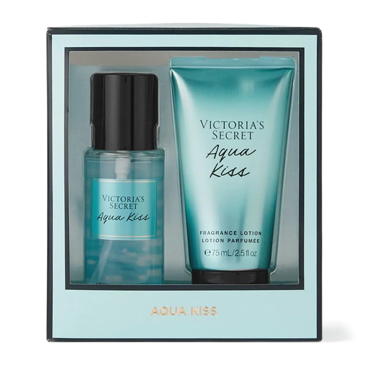 Victoria's secret Aqua kiss mini gift set fragrance and lotion