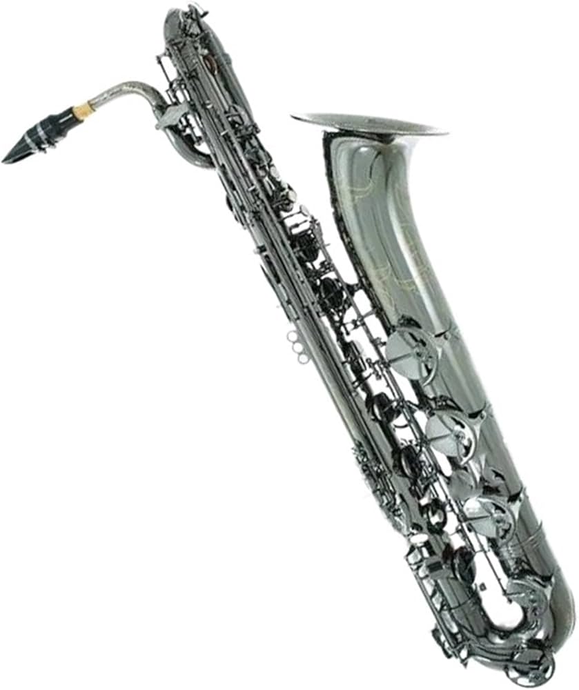 Amazon | サックス E フラット バリトン サックス黒ニッケル表面プロの