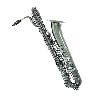 バリトンサックス Amazon | サックス E フラット バリトン サックス黒ニッケル表面