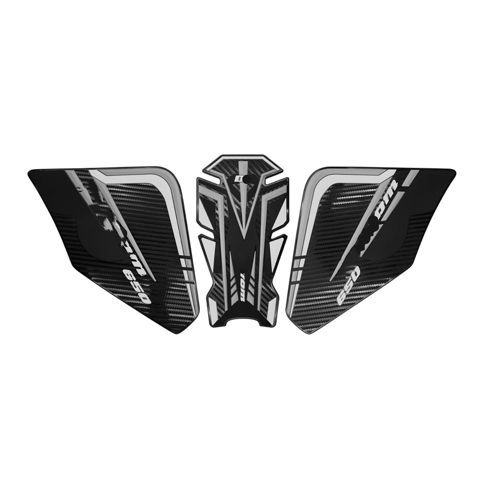 Motorcycle Fuel Tank Pad Stickers Motorcycle Accessorie Gas Fuel Tank Pad Protector Anti-Slip Sticker 3D Decal for Suz&uki for V-Strom DL650 XT DL 650 650XT