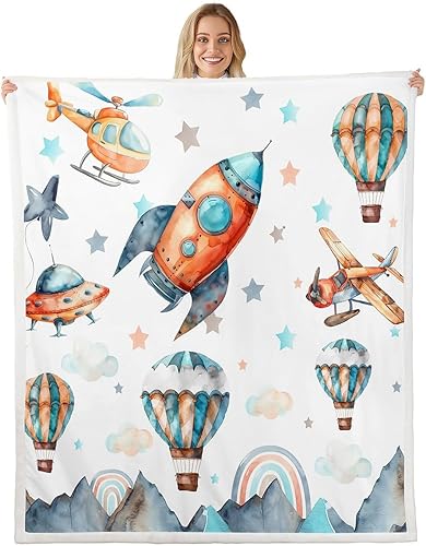 Miniatura 26 de Castle Fairy Manta de violín 3D, mantas de notas musicales para niños, niñas, niños, adolescentes, decoración de dormitorio, manta de vellón con