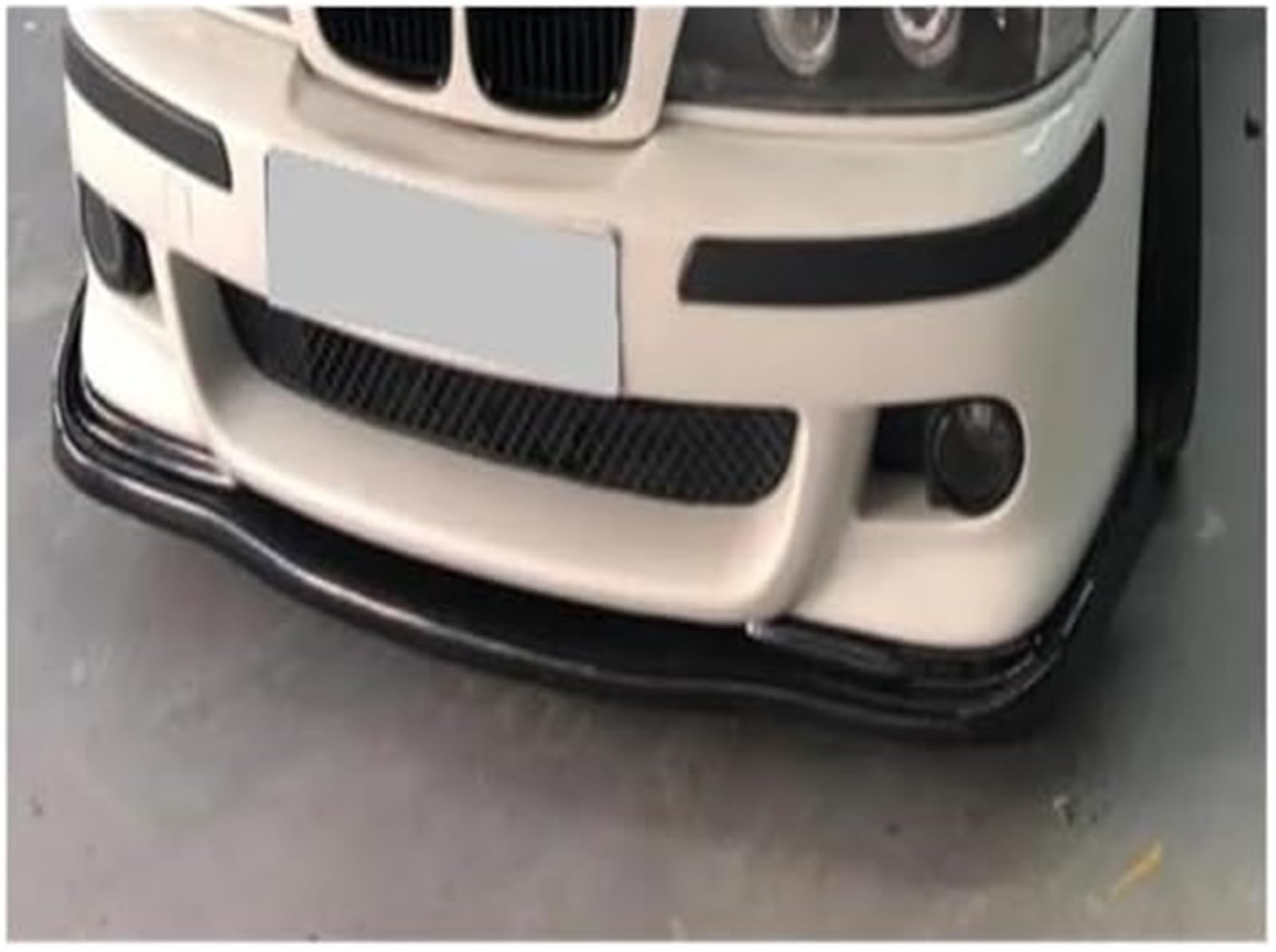 Splitter 3 sztuki, do BMW, seria 5 E39 Zderzak przedni Lip Body Kit Spoiler Splitter Dyfuzor ABS ABS Lip Splitter Dyfuzor rozdzielacza samochodowego