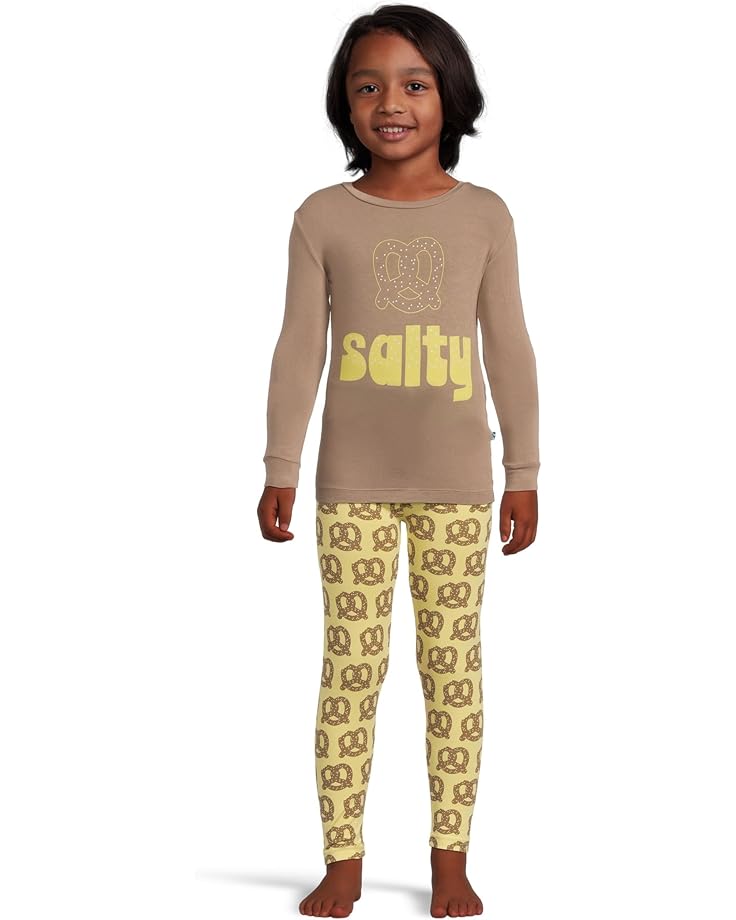 Kickee Pants Kids Long Sleeve Graphic Tee Pajama Set (Toddler/Little Kids/Big Kids) - Main View