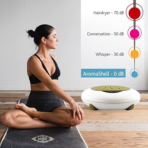 Miniatura 3 de Aromashell - Difusorcalentador eléctrico de aromaterapia para aceites esenciales y fragancias para dormitorio, baño, cocina, hogar, oficina, viajes