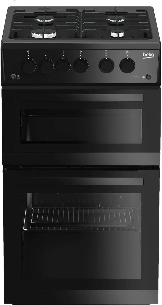 Beko ADVG592K 50cm Gas Cooker with Full Width Gas Grill - Black