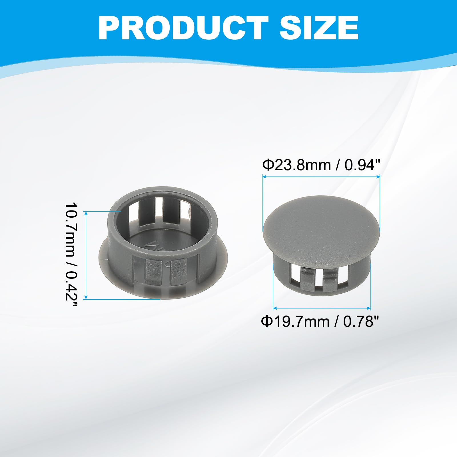 PATIKIL Plastic Hole Plugs - Image 2