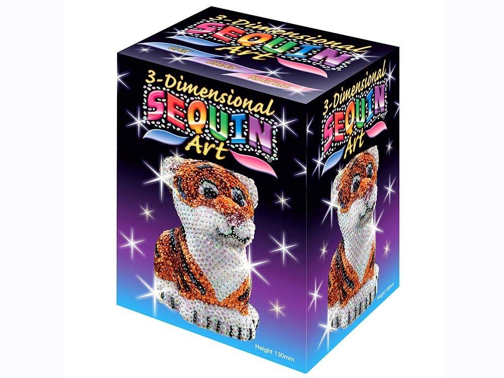 Sequin Art 3D Tiger 1122
