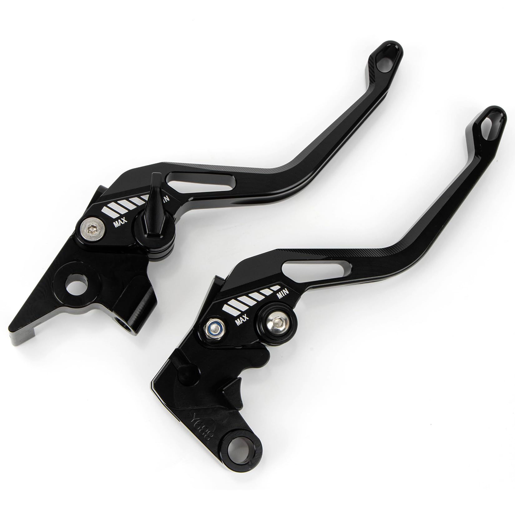PSLER Leviers Embrayage Frein 5D Moto Yamaha FZ6-N FZ6-S FZ6N 2004-2010