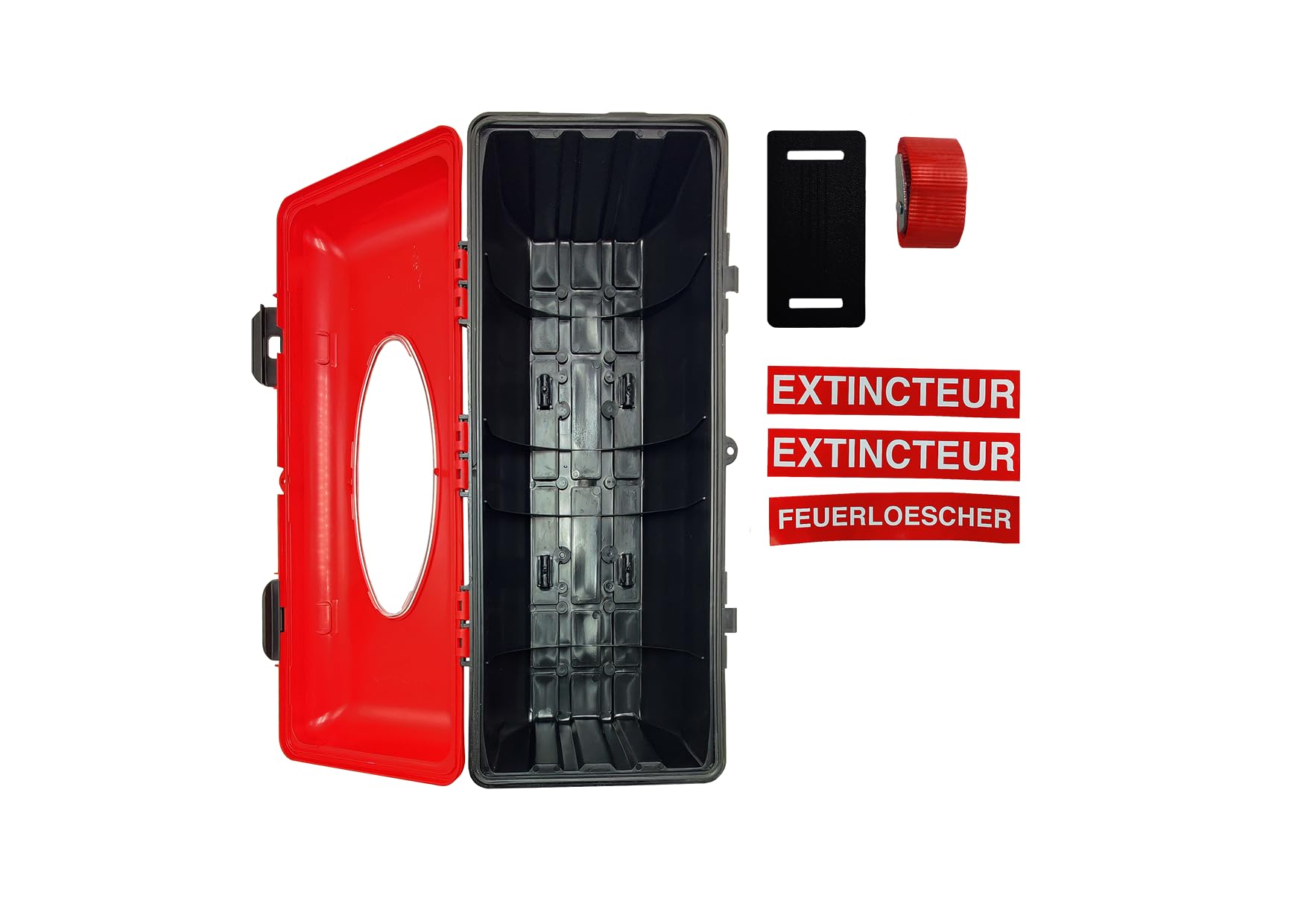 Coffre a extincteur 6/9 kg pour véhicule Industriel, Camion remorque 4x4