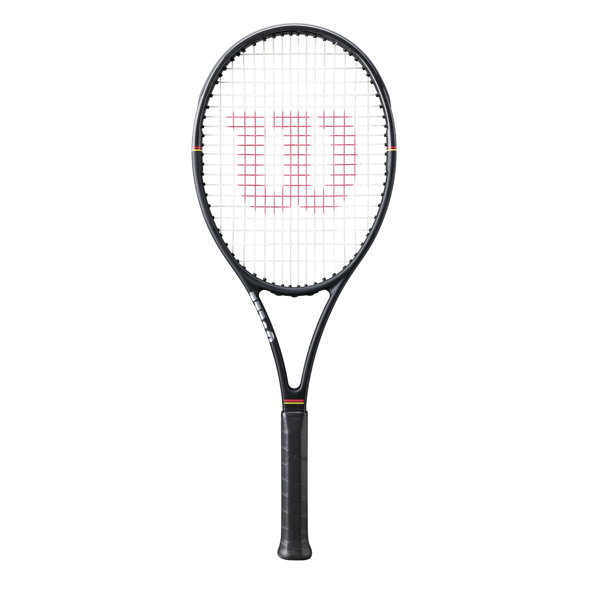 Wilson Pro Staff - Racchetta da tennis classica per adulti, 97 L, misura impugnatura 8,​5 - 11,​9 cm, con corda Sensation 16 Natural a tensione media