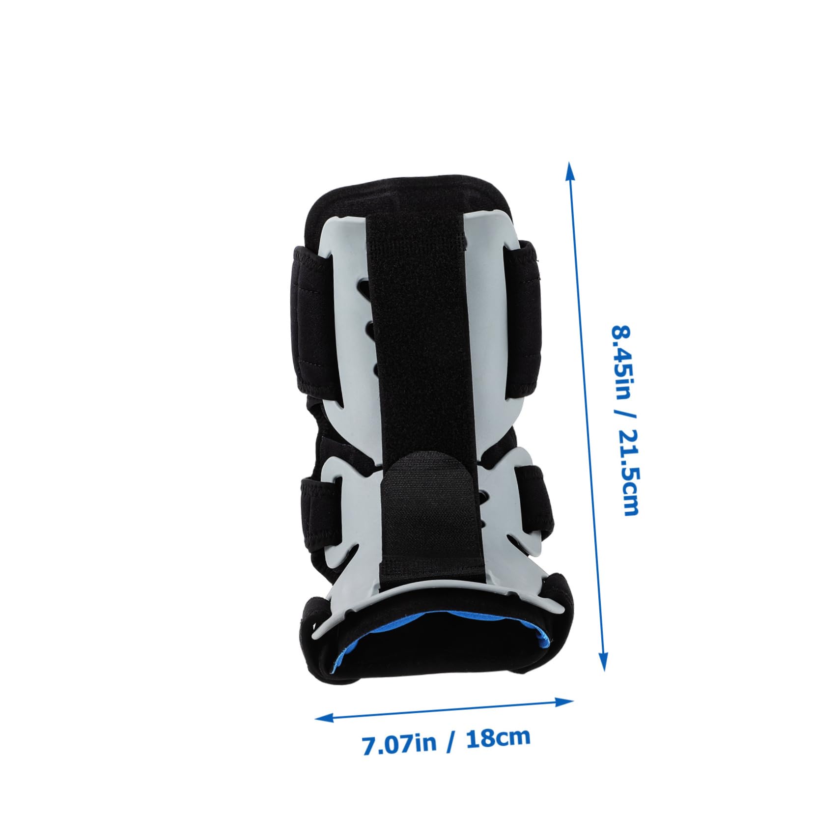 HOMOCONO Foot Splint Foot Pronation Corrector Moldable Foot Brace Feet Support Brace Home Drop Foot Brace Soft Shoe Splint Feet Treatment Splint Foot Drop Brace for Walking Plastic