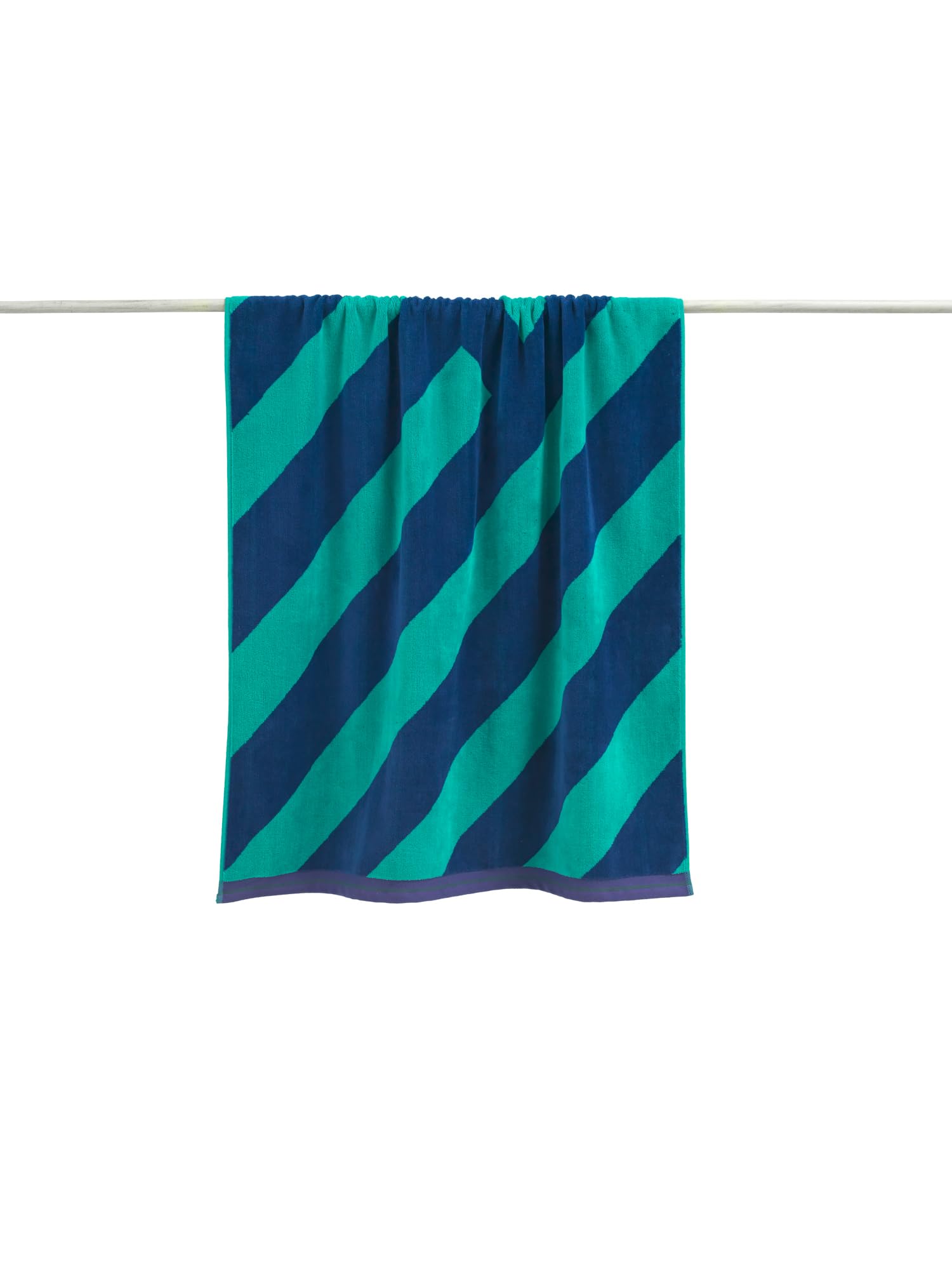 Top Towel Samba duży ręcznik plażowy 100 x 180 cm, 100% bawełna egipska podwójna nić gąbka - miękka i trwała, aksamitne wykończenie, można prać w pralce