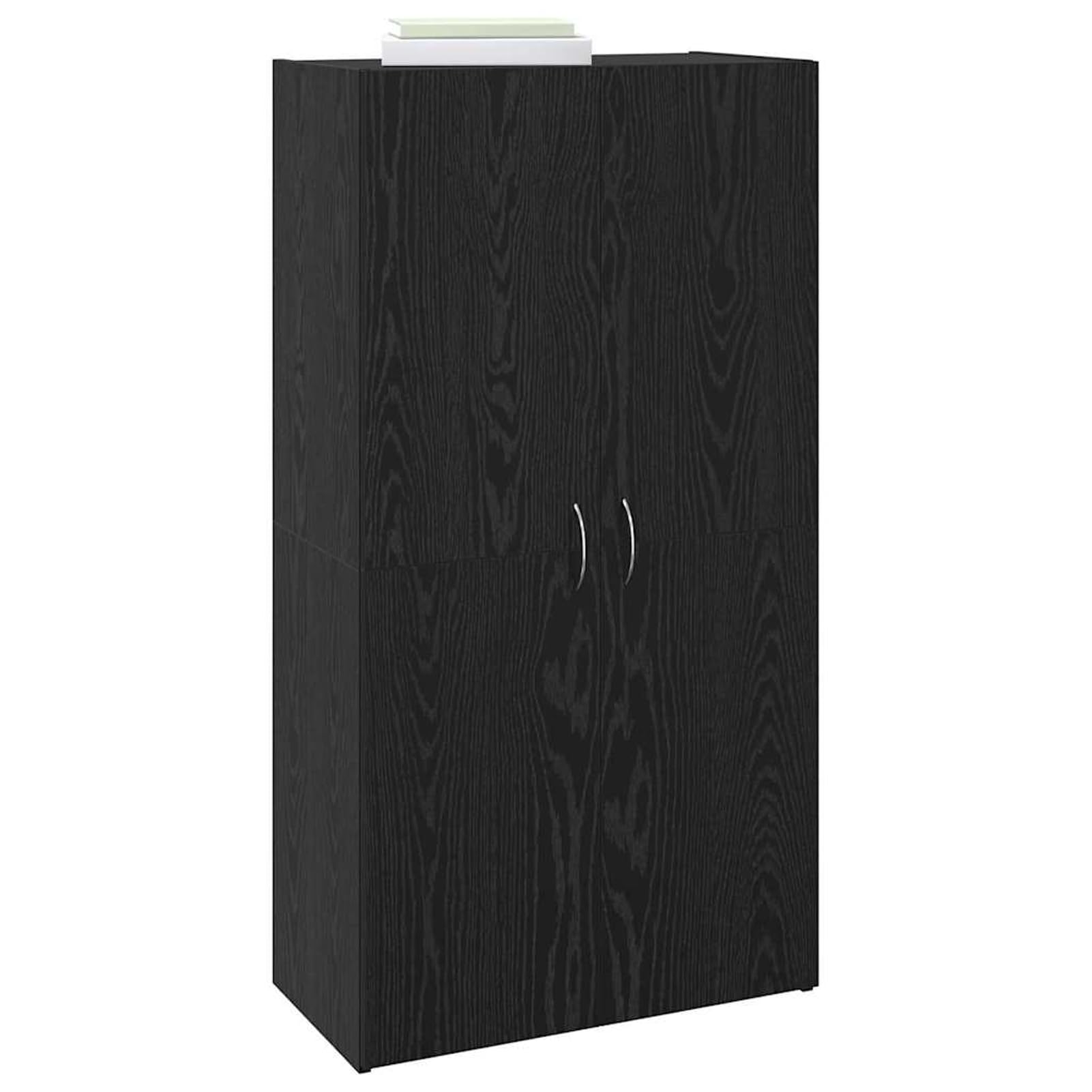 Homgoday Moderner Büroschrank Artisan-Eiche Holzwerkstoff 60 x 32 x 115 cm - für effizientes Büro-Organisation Model879638