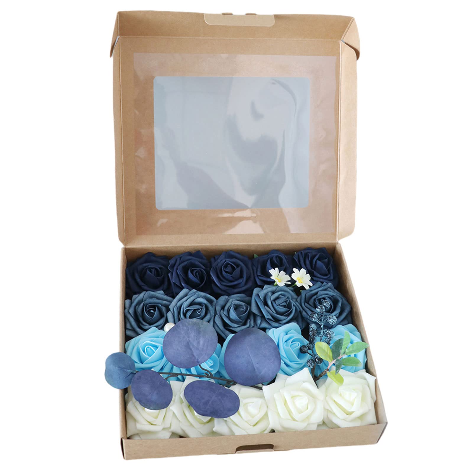 Hsioluted Sophisticated Flower Storage Box Elegant Birthday Party Decoration Flower Case Bouquets Packaging Container Wedding Bouquet Box
