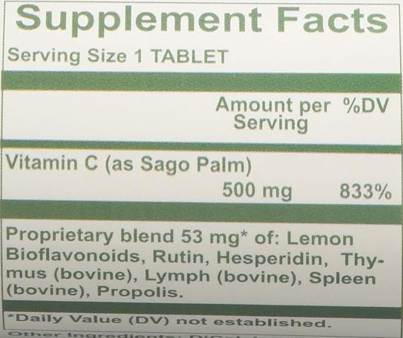 Nutri-West - Sago-C-500 90 Tablets by Nutri-West