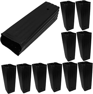 UPKOCH 30 Pcs Durable Plant Nursery Bags High Permeability Plastic Planting Pouches for Vegetables Fruits Flowers for Healthy Root Development and Growth