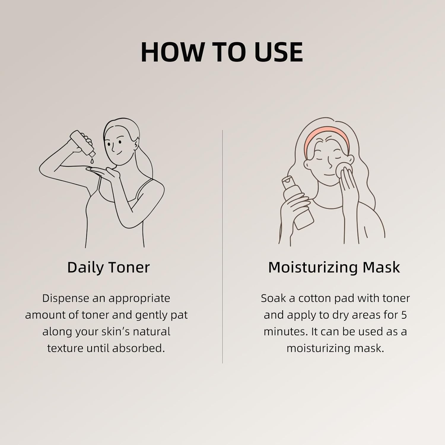 DEEOM Real Yam Brightening Toner, Hydrating Milky Toner for Face with Rice Water, Yam Extract & Niacinamide, Korean Moisturizing Facial Toner, Alcohol Free, Glow Enhancing, 300ml - Image 6