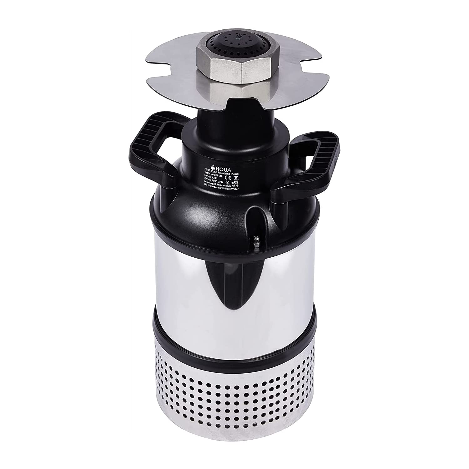 HQUA-FS01 Fountain Pump with 13000 GPH 110V, 1/2HP, 100’ Power Cord