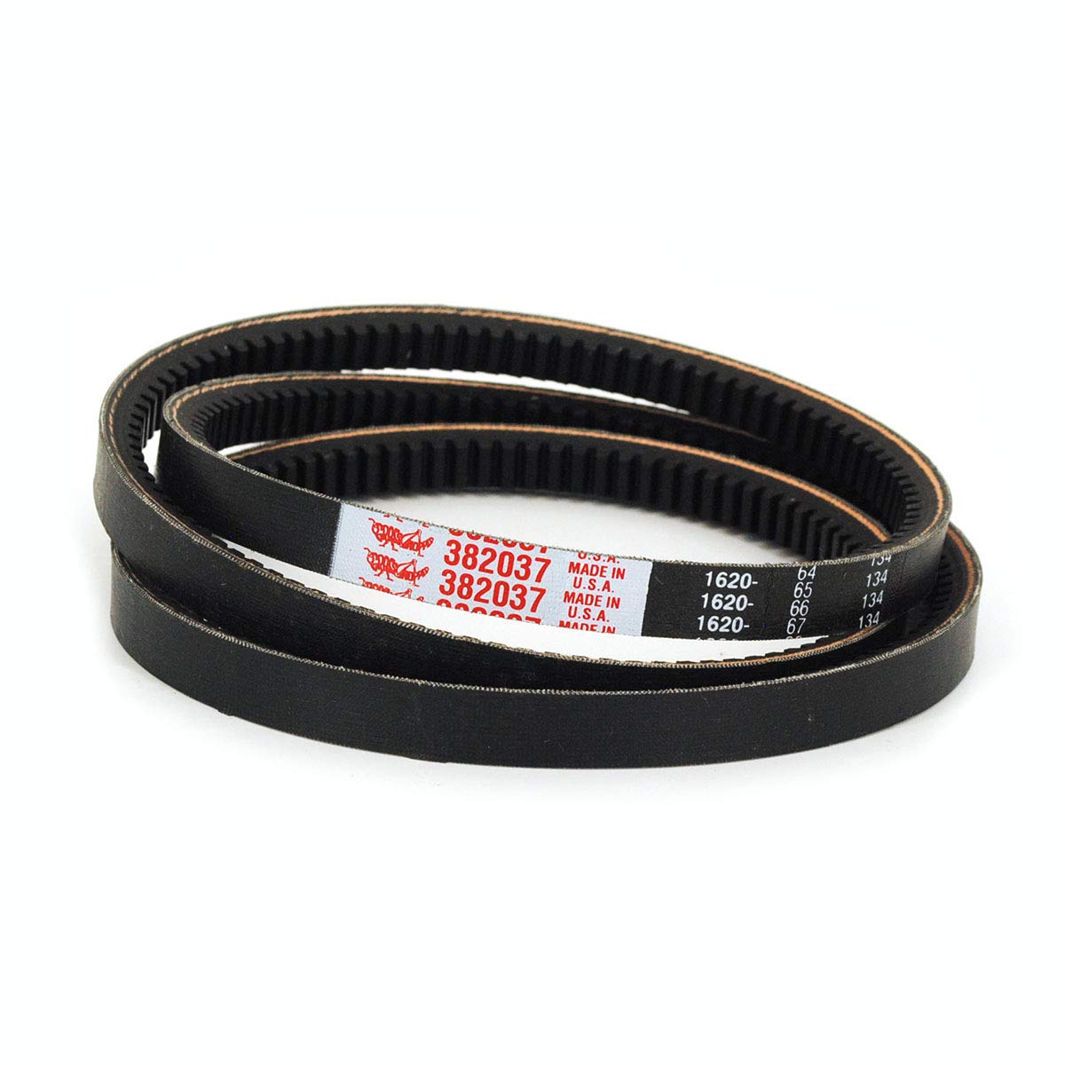 Grasshopper Lawn Mower MaxLife Belt, Designed to Specific Material, Dimensions, Shape, Construction and Pliability Standards That Ensure Superior Performance and Long Life, OEM Replacement Part 382037