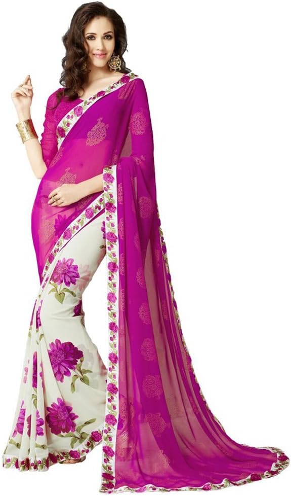Indian Ethnic Bollywood Saree Party Wear Pakistani Designer Sari Wedding Gift for Women