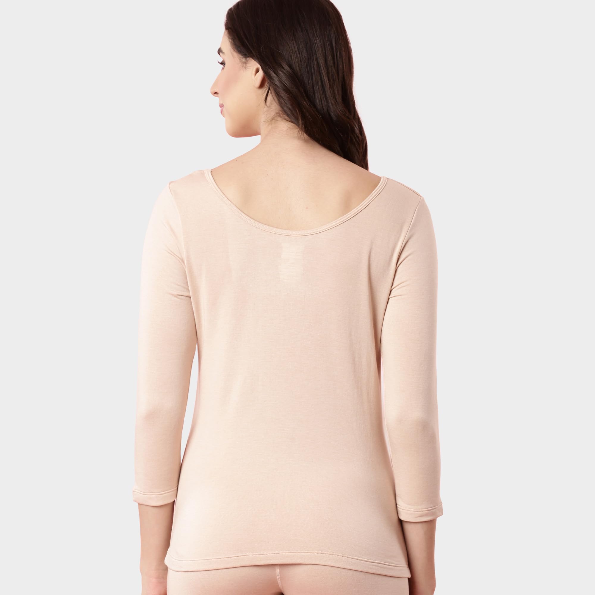 Enamor Maglia termica ultra leggera da donna con trattamento antisudore e finitura antimicrobica, TH05