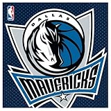 Dallas Mavericks Multicolor Paper Luncheon Napkins - 6.5