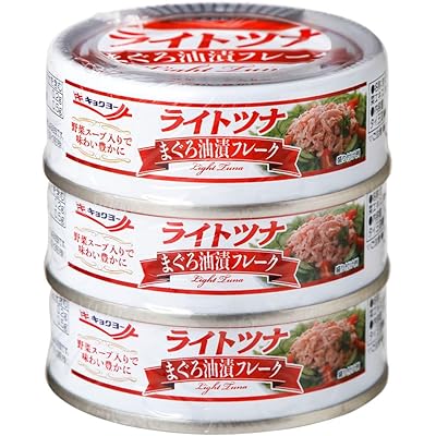 キョクヨー ライトツナまぐろ油漬 70g ×3缶