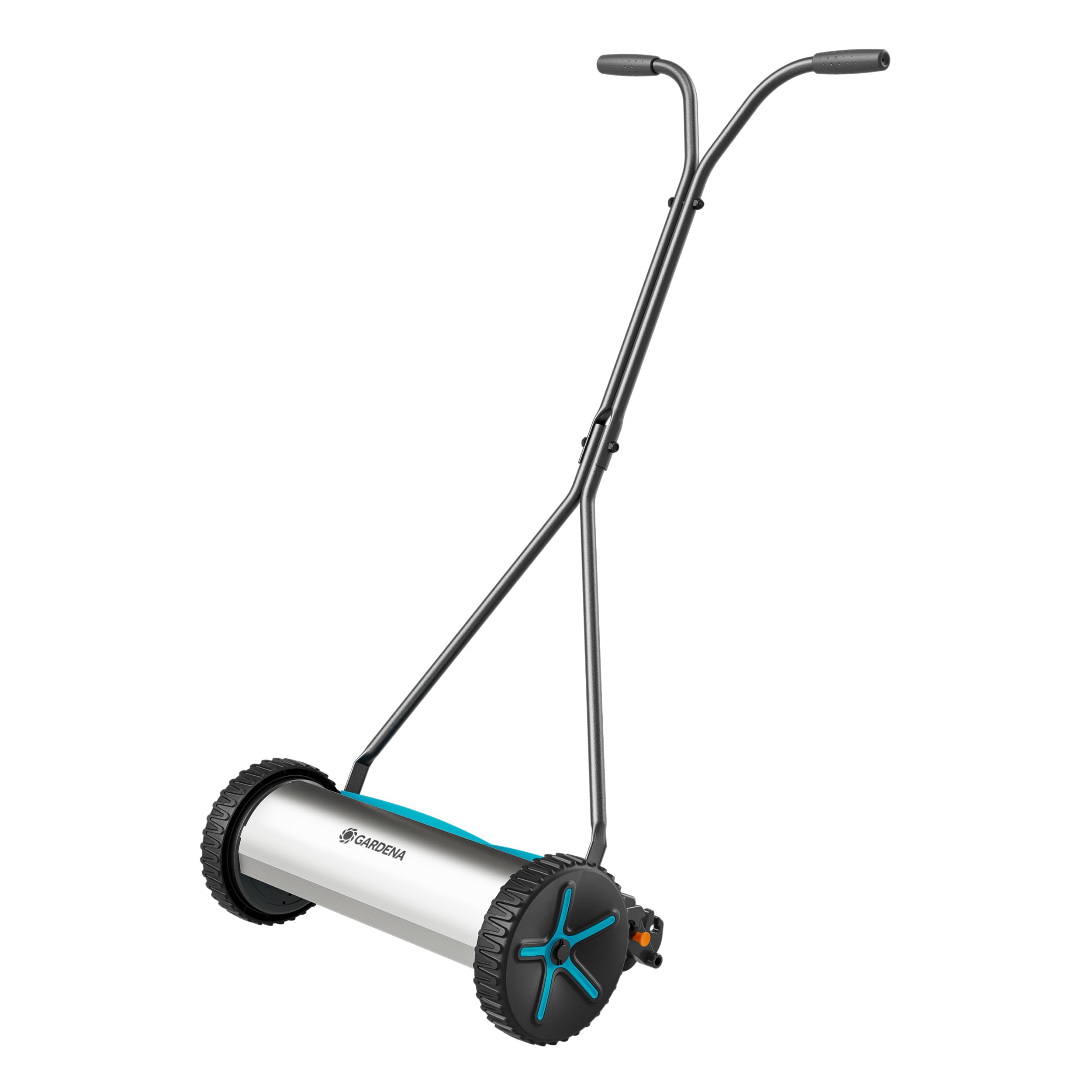Gardena Manual Push Lawnmower Comfort 400 Cylinder Lawnmowers: English Lawn, 40 cm Cutting Width, Cordless, Easy to Push, for lawns up to 250 m² (11760-20)