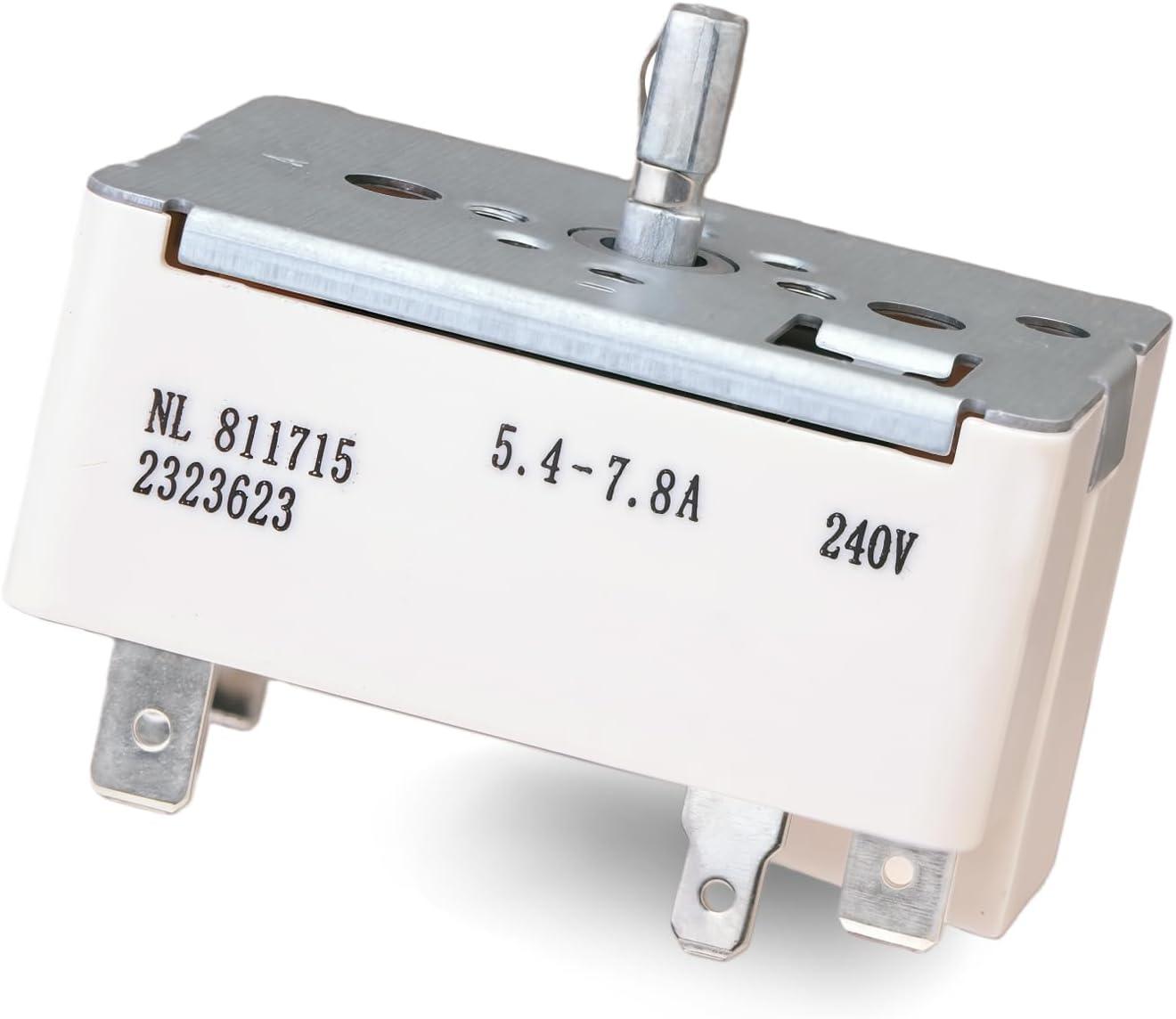 WP3148952 3148952 Range Infinite Switch - 6-Inch Surface Burner Control, Compatible with Whirlpool KitchenAid Amana Kenmore Maytag, Replaces 811715, AP6007657, PS11740774