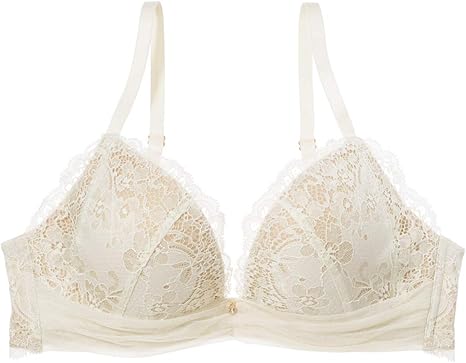 Amazon ピーチ ジョン ブラジャー カップ別にバストを盛って憧れのナイスバディ ふんわりチュールがロマンティック ナイスバディブラミスティブーケ レディース ブラジャー 通販