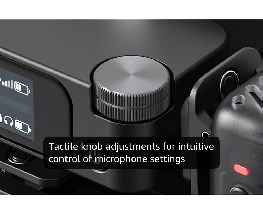 BOYA BOYAMIC 2 Wireless Microphones for iPhone 15-16/Android/PC/Camera, AI Noise Cancellation, 32-bit Float Internal Recording, AMOLED Touchscreen, 984ft 54h Battery with Charging Case(with Clip Mic)