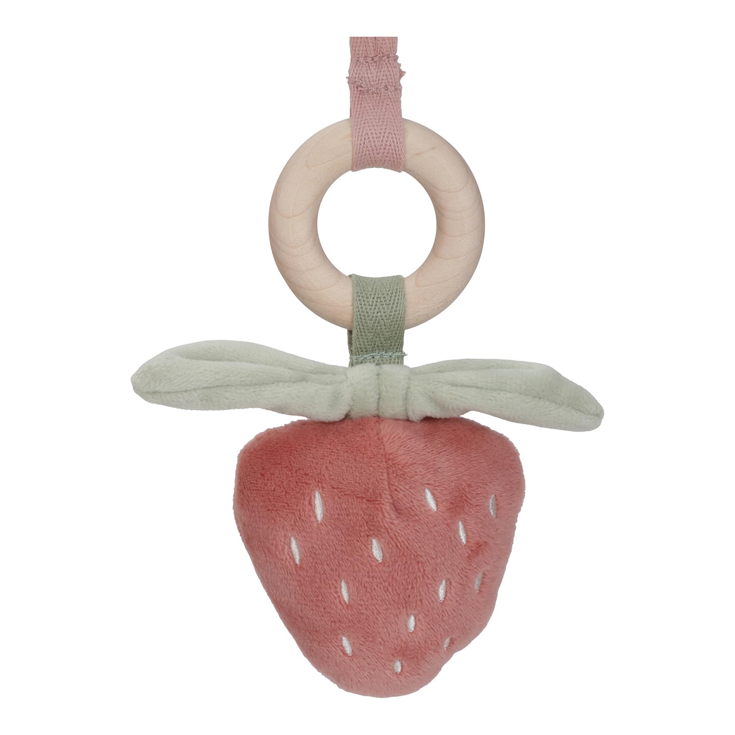 Little Dutch Baby Gym Spieltrapez Spielbogen Holz inkl. Anhänger rosa - Fairy Garden