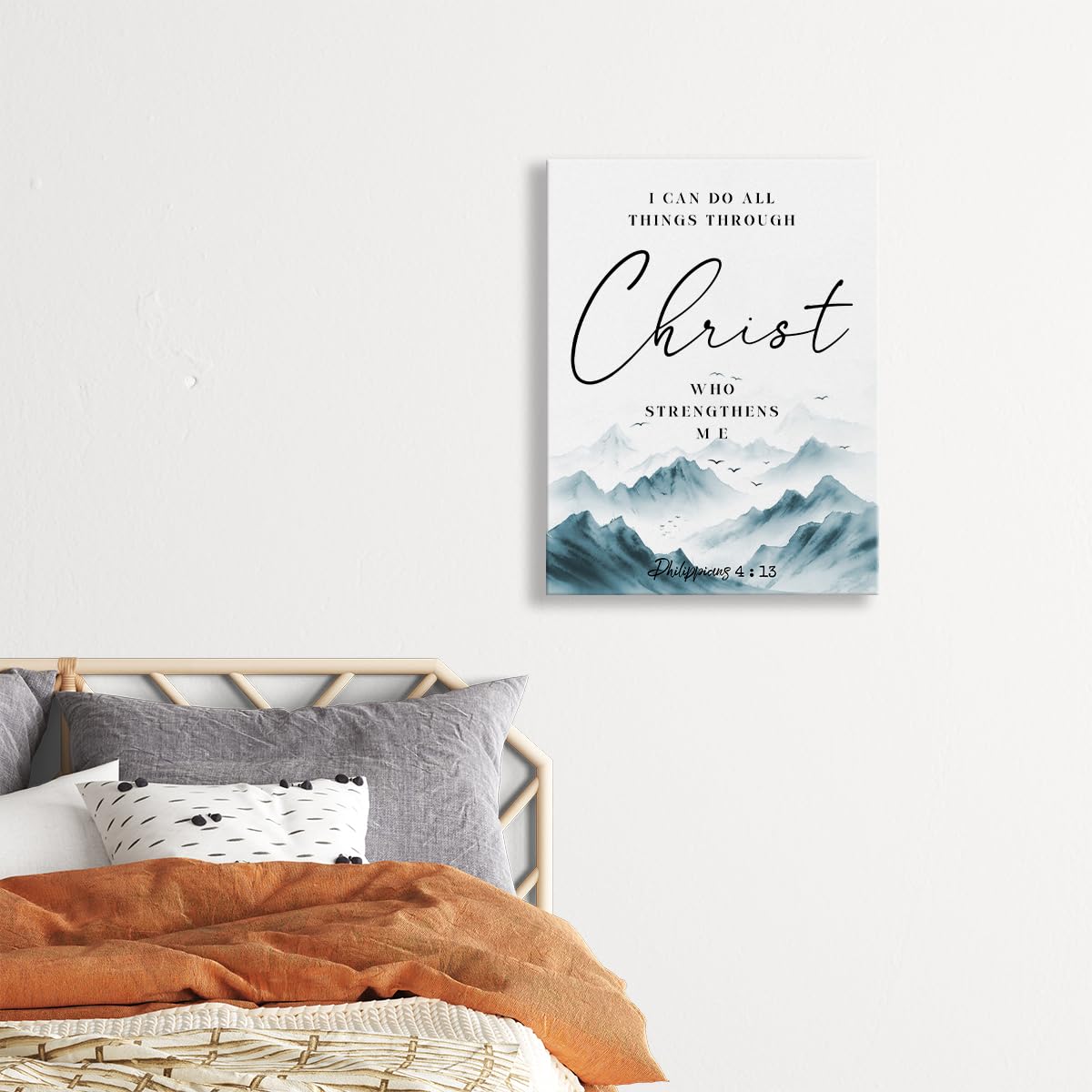 Snapklik.com : Inspirational Christian Canvas Wall Art Farmhouse Decor ...