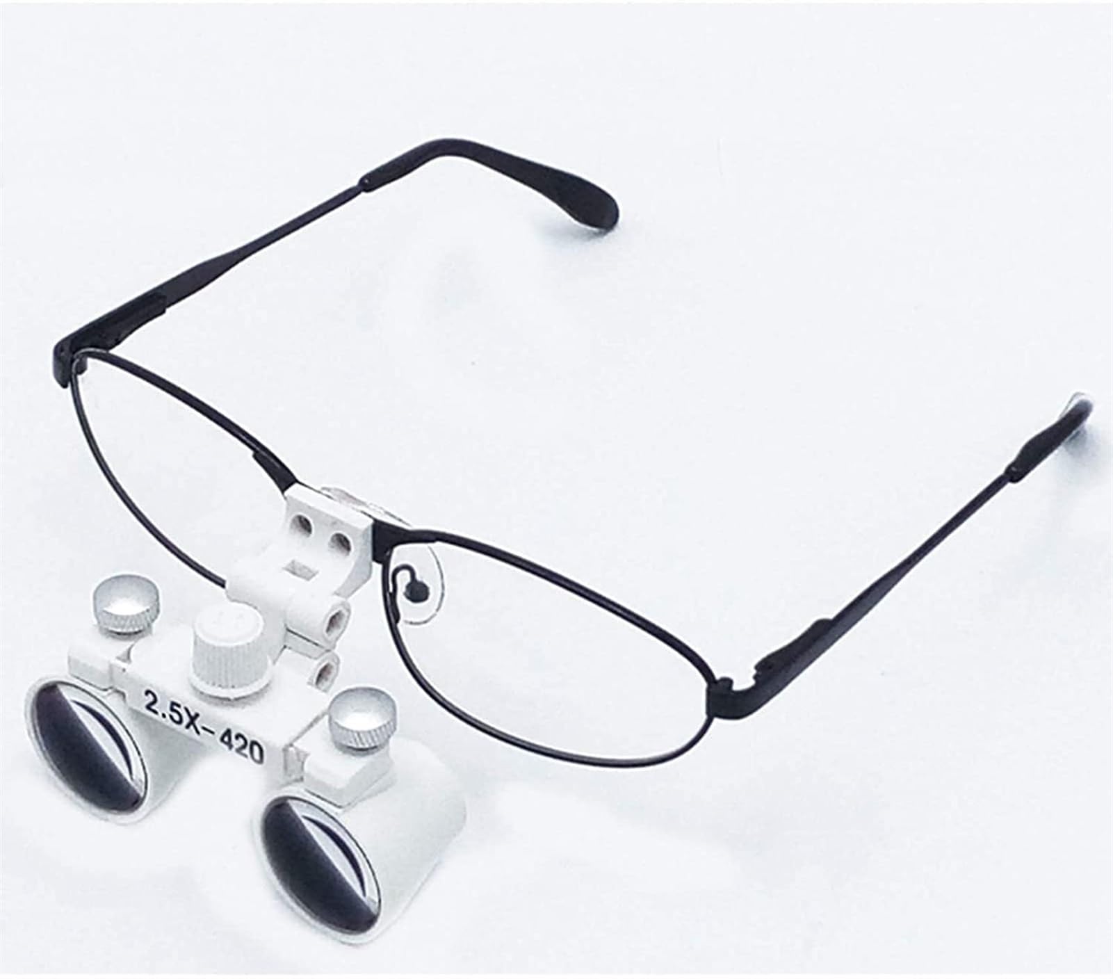 SaryEdge Magnifying Glasses Dental Loupes, Magnifying Glass, Surgical Magnifier Loupe 2.5X Lens Dental Surgery Working Distance 420mm,
