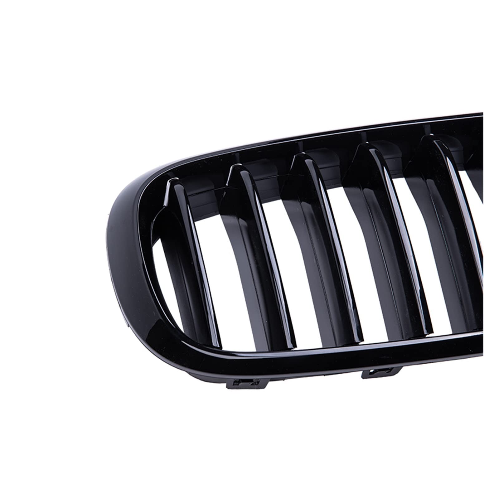 Rejilla Frontal Deportiva Negra Para BMW Serie 3 F30/F31 2012-2018 – Parrilla Doble Puente, ABS Brillante, Fácil Instalación