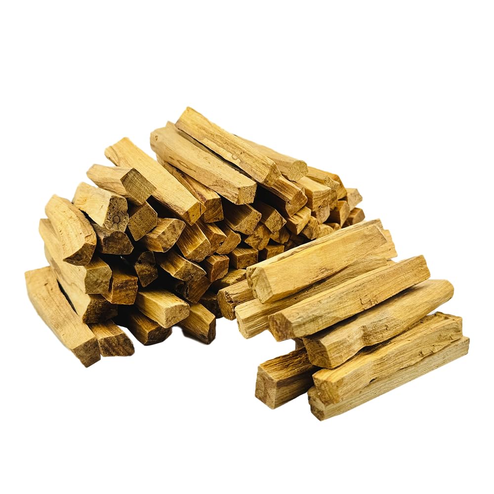Aromasenses - 1 Kg Palo Santo Sagrado De Perú - 100% Natural y Ecologico - Bursera Graveolens - Limpiador de Energías -Corte Artesanal - Purifica Las Malas Energias. (1 Kg)