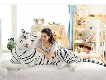 特大リアルタイガーぬいぐるみ！リアルマニアルぬいぐるみマットセット❣ 特大リアルタイガーぬいぐるみ！リアルマニアルぬいぐるみマット