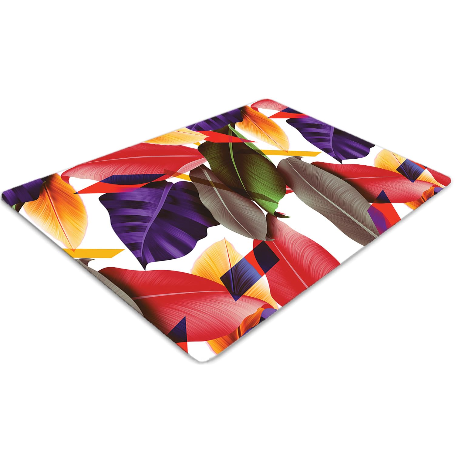 Tapis de chaise pour protéger le sol PVC imperméable 100x70 cm antidérapant rectangulaire