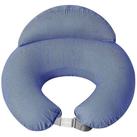 Cojín de lactancia, cojín de embarazo, pequeña ardilla de lactancia con funda de almohada de lactancia extraíble, almohada de enfermería con cinturón de cadera ajustable y valla de seguridad, funda de