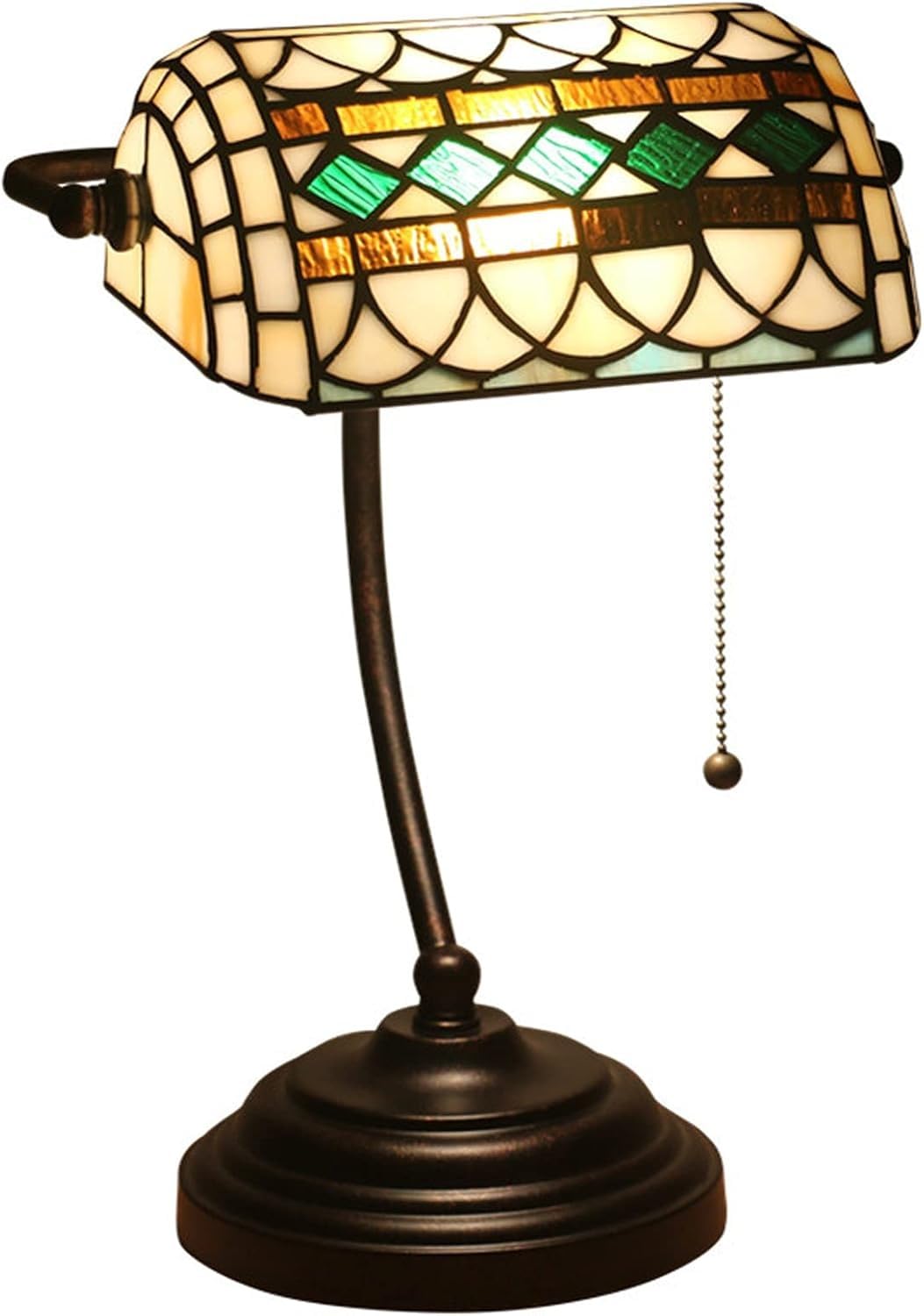 Table Lamp Bankers Green Restaurant Light for Tiffany Banker Desk Lamps(8)
