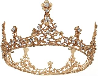 Barroco Rainha Coroa Grande Strass Coroa de Cristal Vintage Coroas de E Tiaras Rainha Coroasrhinestone Coroa Acessórios para Mulheres Meninas