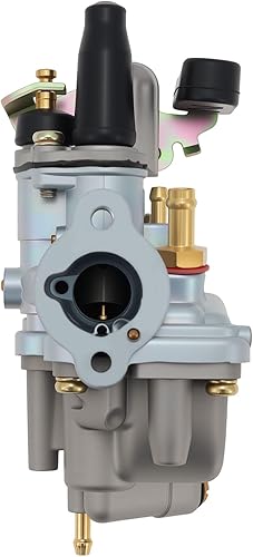 Miniatura 3 de Carbman Carburador LT50 con caja de filtro de aire para Suzuki LT 50 LT50 JR50 1984 1985 1986 1987 LT-A50 LT-A 50 2002 2003 2004 2005 ATV Quadrunner