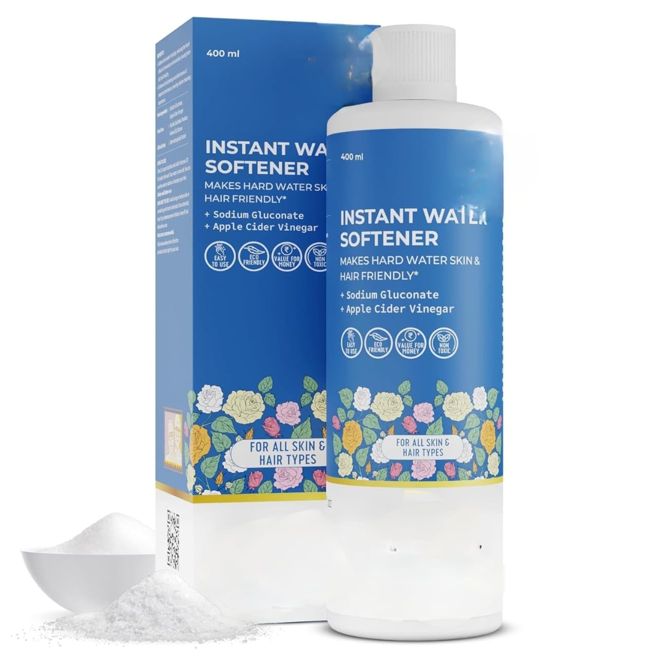 veecha enterprise Instant Water Softener | Makes Your Water Hair & Skin Friendly | Reduces Hair Fall & Skin Itching | Disables Hardness & Maintains pH Level | Non Toxic and 100% Safe (400ml (Pack of 1)-image-19