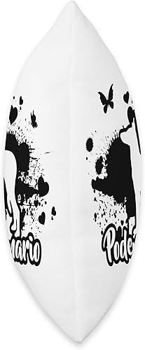 Miniatura 2 de Proud Podenco Canario mom Funny Dog Throw Pillow, 16x16, Multicolor