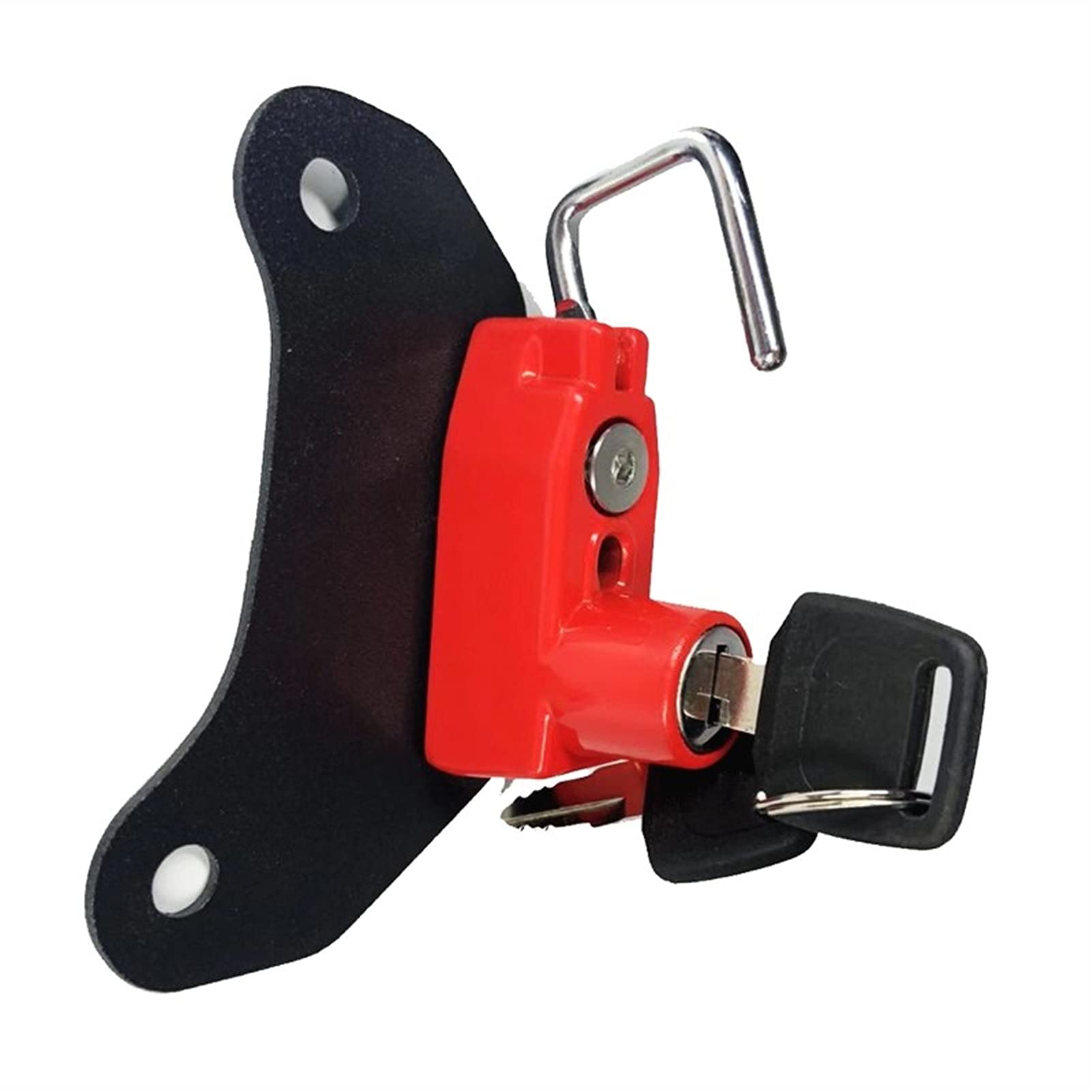 Sechs Farben Motorrad Helmschloss Fahrrad Hängende Hakenschlüssel Set Helmschloss Mit 2 Schlüsseln Für I&ndian Scout/Sixty 2015 2016 2017 2018 2019 Dekoration
