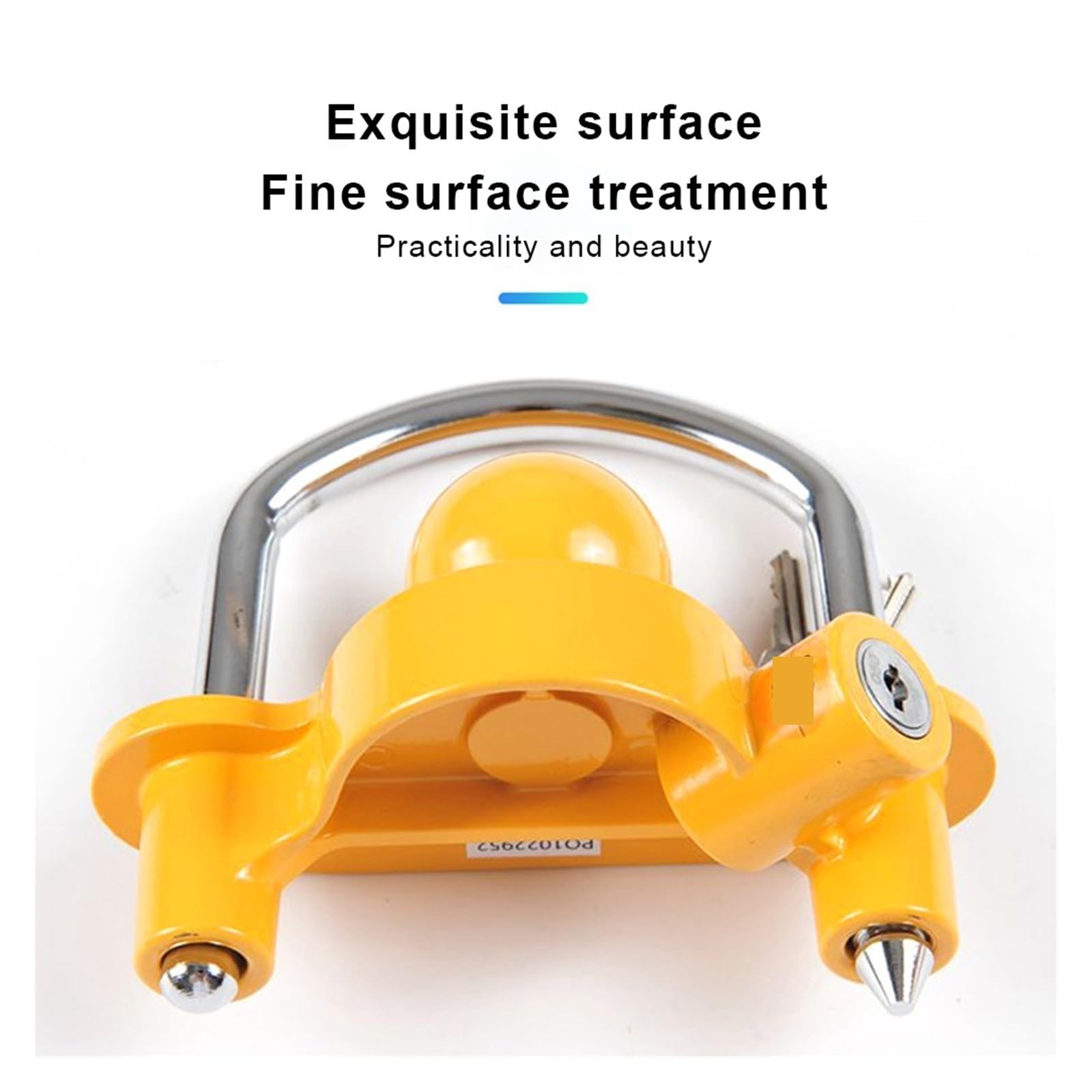 Attelage de barre d'attelage, Serrure D'attela De Remorque En Forme U Remplacement Antirouille Réglable Automobile RV Attela Remorqua Serrures Pièces Accessoires