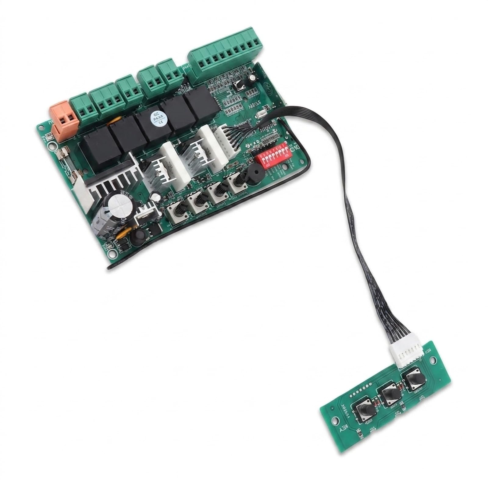 Placa controladora de motor de puerta Diseño de voltaje de motor de 24 V CC 10 A con indicación LED para depuración y control sensible para motores de puerta corredera