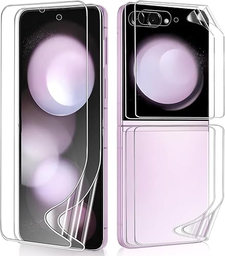 Miniatura 9 de 2 juegos de protectores de pantalla para Samsung Galaxy Z Fold 7, película de hidrogel de TPU interior + protector de pantalla frontal y trasera HD