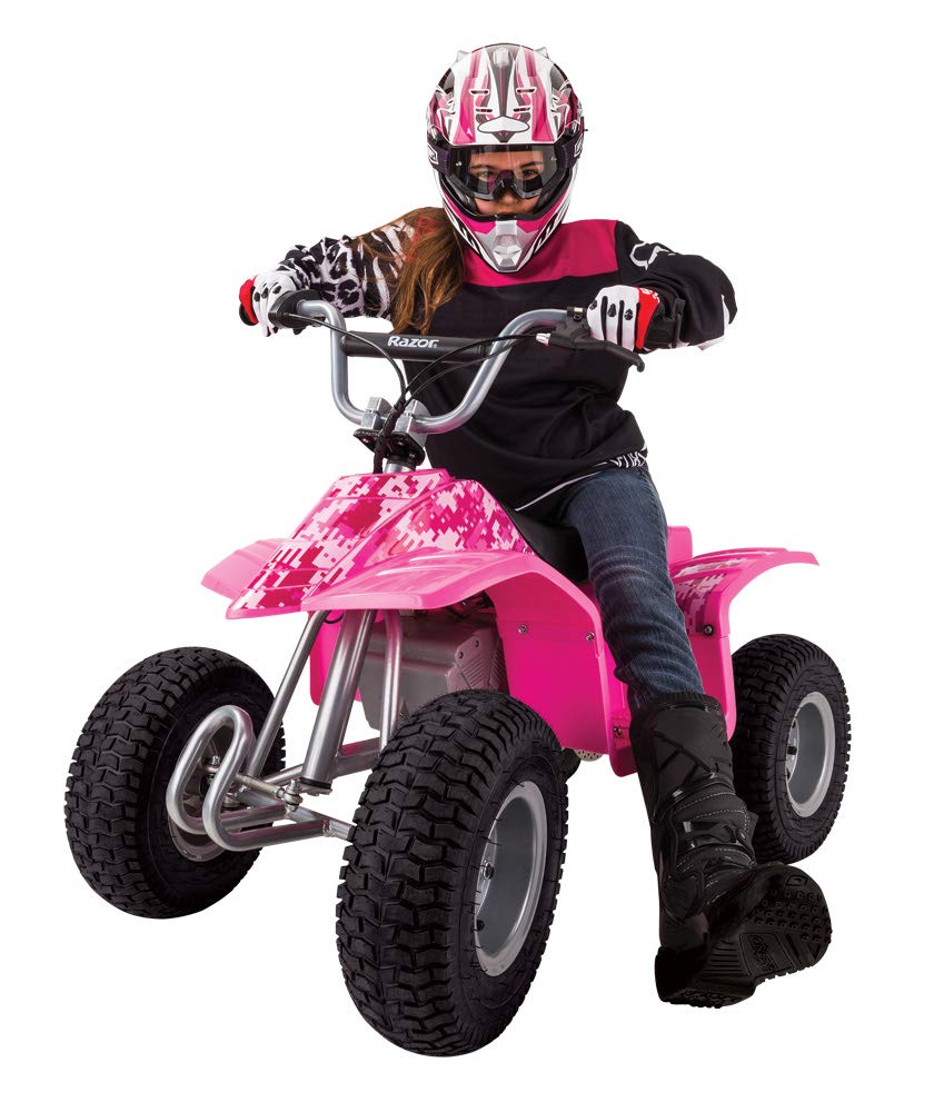 Razor Dirt Quad 24V Electric 4Wheeler ATV TwistGrip Variable