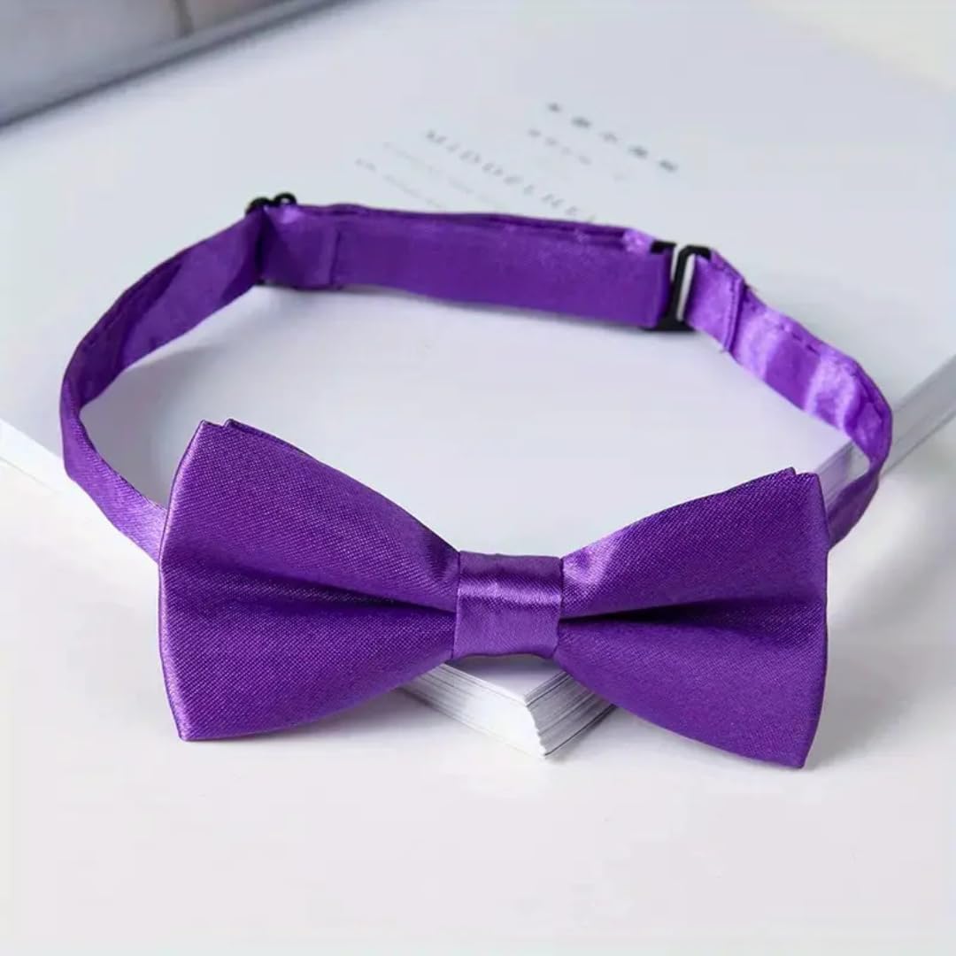 The Tie Co™ Nœud papillon uni pré-noué et réglable pour enfant